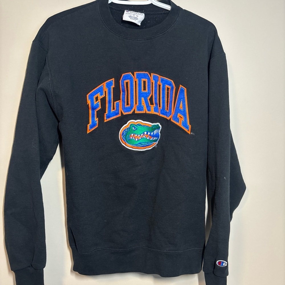 Champion Black Florida Gators Crewneck Sweater